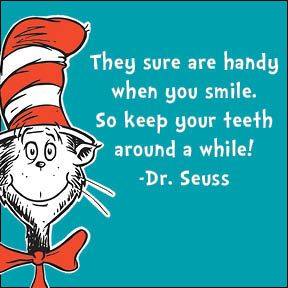 dr seuss teeth aphorism